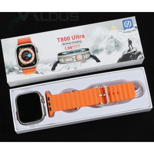 Akıllı Saat Watch 8 Ultra ÇİFT KORDON Ios Android Destekli 1.99inch Arama Özelliği T800 Ultra